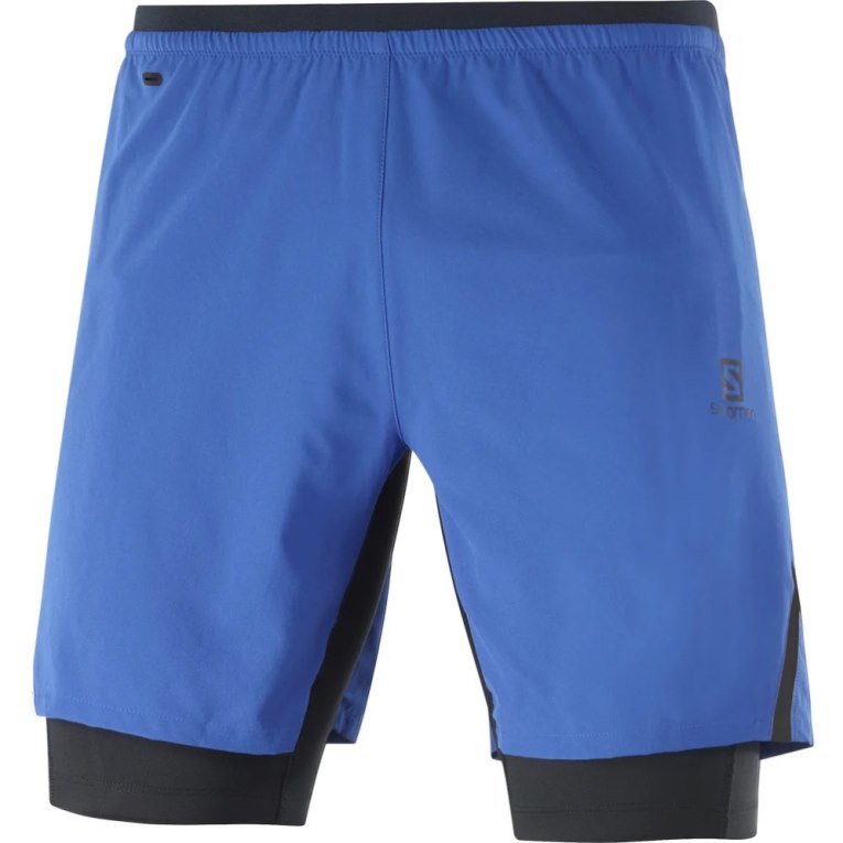 Bermudas Salomon Cross Twinskin Hombre Azules | MX FSBG026